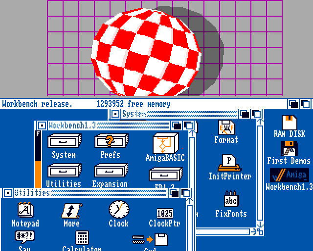 Amiga Bouncing Ball